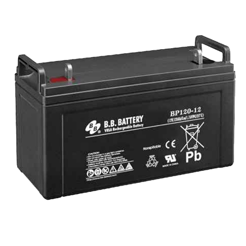Ắc quy chì khô kín dùng cho UPS B.B Battery 12V-120AH BP120-12