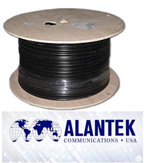 Dây cáp đồng trục Alantek RG6 Standard-shield 301-RG0600-SSBK-1223