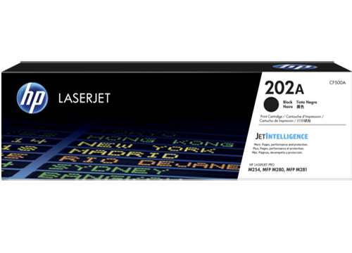 Mực in HP 202A Black Original LaserJet Toner Cartridge CF500A
