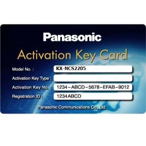 Phần mềm CA Pro (Communication Assitant Pro) Panasonic KX-NCS2205, 5 licence