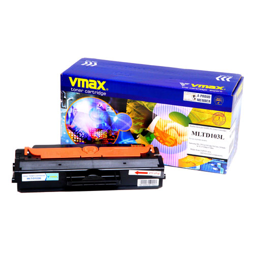 Mực in Vmax MLT D103L, Black Toner Cartridge (D103L)
