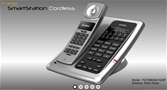Điện thoại bàn không dây Cotell FG1088AW(1S)SP-Silver-Gloss