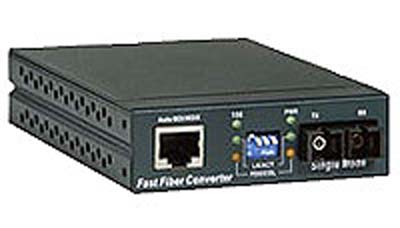 AMP Fast Ethernet Media Converter, 100BASE-FX, SC, MM 1591024-9
