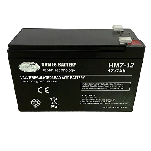 Ắc quy chì khô kín dùng cho UPS Hames Battery HM5-12 12V-5AH