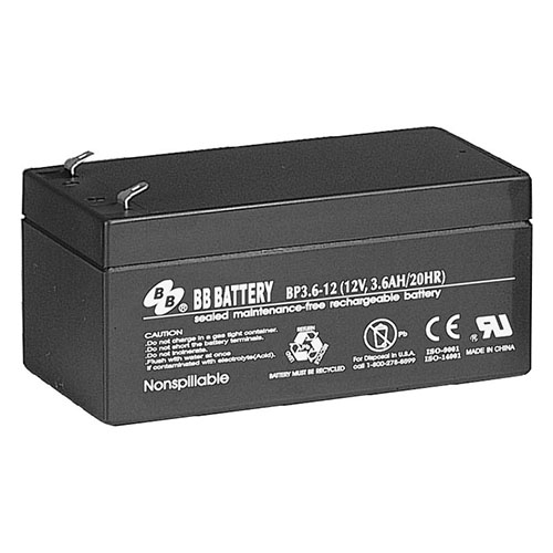 Ắc quy B.B Battery 12V-3.6AH Model: BP3.6-12