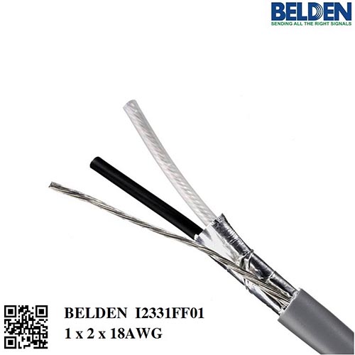 Cáp Điều Khiển BELDEN 1 x 2 x 18AWG Shielded Belden 5300FE