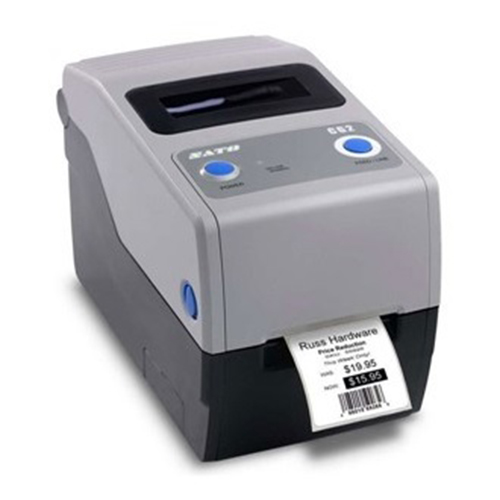 Máy in mã vạch Sato CG208DT USB, LAN with RoHS Ex2