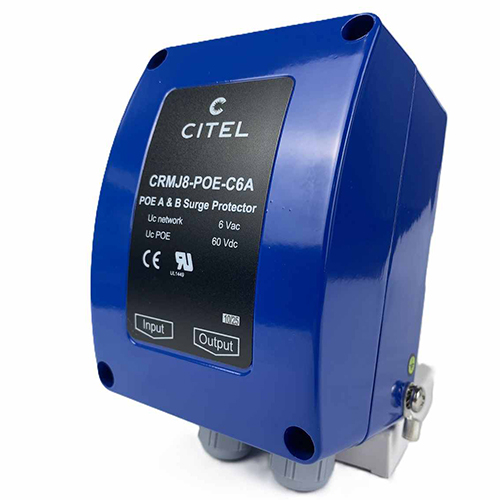 Thiết bị chống sét PoE ngoài trời CITEL CRMJ8-POE-C6A