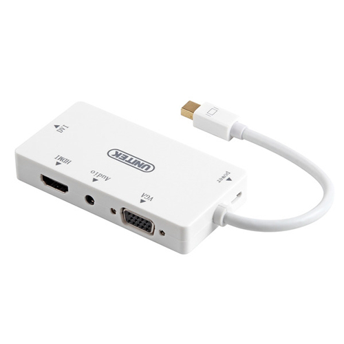 Cáp chuyển đổi mini Displayport to HDMI VGA DVI Audio Unitek Y-6354