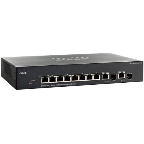 Switch Cisco SF 302-08P (SRW208P-K9-EU)