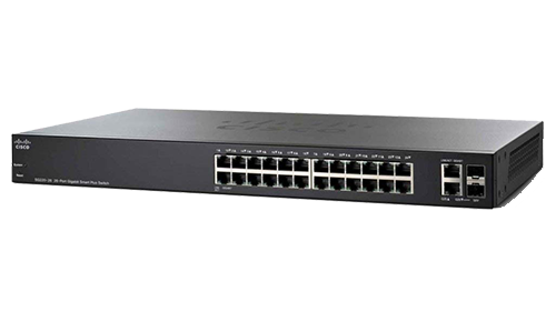 Thiết bị mạng Switch 26-Port Gigabit Smart Switch  PoE Cisco SG250-26P-K9-EU