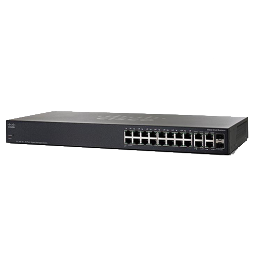 Cisco SG350-20-K9-EU 20-port Gigabit Managed Switch