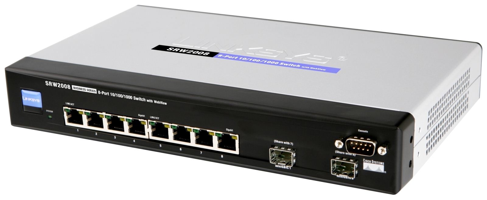 Switch Cisco SG350-10-K9-EU 10-port Gigabit Managed Switch