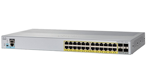 Switch Cisco WS-C2960+48TC-L 48 port x 2 GigE