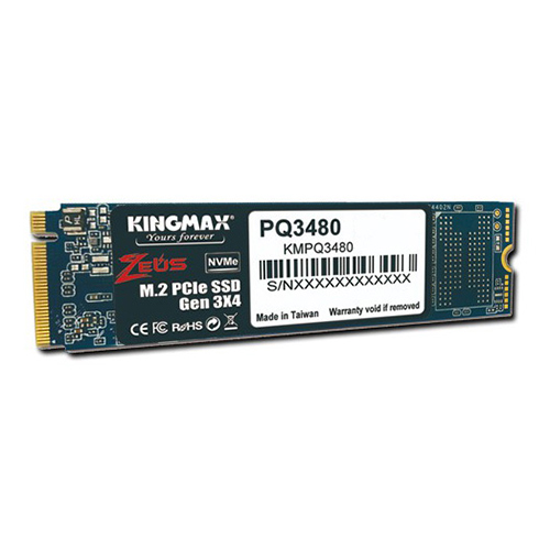 Ổ cứng SSD KINGMAX Zeus PQ3480 256Gb NVMe M.2 2280 PCIe