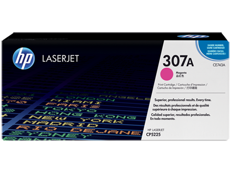 Mực  in HP 307A Magenta LaserJet Toner Cartridge (CE743A) HP Color LaserJet Pro CP5225 Series