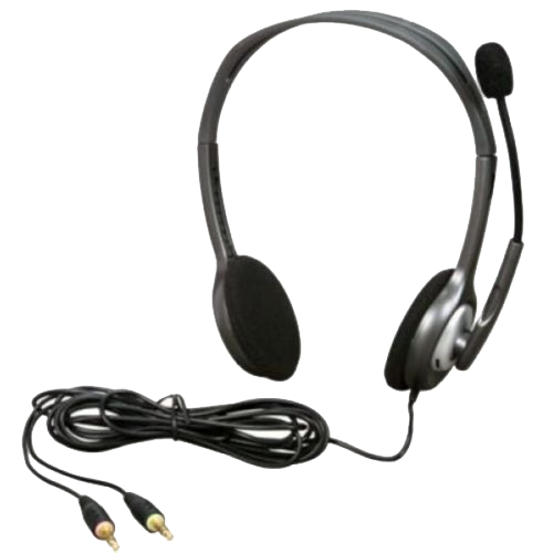 Tai Nghe Logitech H111 có mic 2 jack cắm