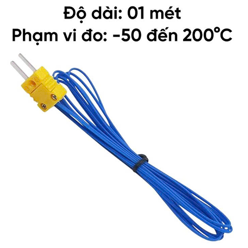 Đầu đo nhiệt độ type K 200 độ C