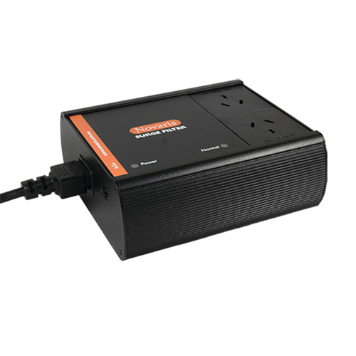 Ổ cắm chống sét 2 ổ 3 chấu NOVARIS PP10A2-50