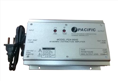 Khuếch đại tín hiệu truyền hình cáp Pacific PDA 8640