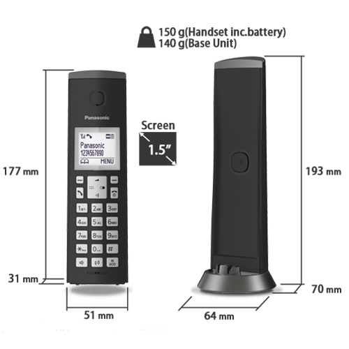 Điện thoại Panasonic KX-TGK220