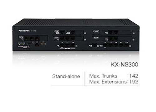 Tổng đài Panasonic KX-NS300, 6 trung kế, 16 máy nhánh