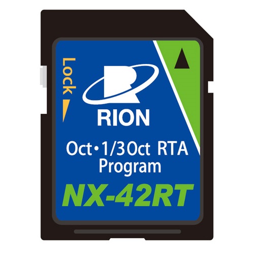 Phần mềm phân tích dải Octave NX-42RT cho Máy đo độ ồn Rion NL-42 và NL-52