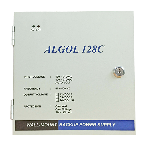 Bộ cấp nguồn dự phòng 12VDC-7Ah ALGOL 128C