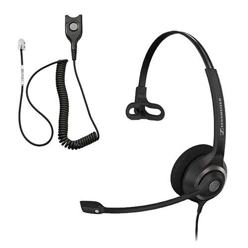 Tai nghe Sennheiser SC 230 kèm cáp cho điện thoại Unify