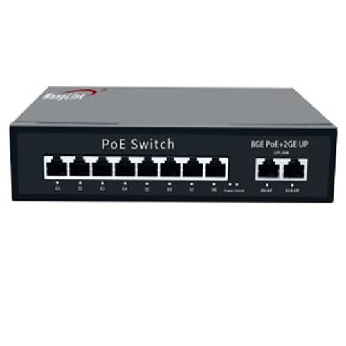 Switch POE 4 PORT 100mbps, 2 uplink 100mbps