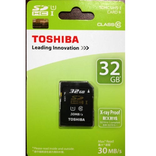 Thẻ nhớ SDHC 64Gb Toshiba Class10