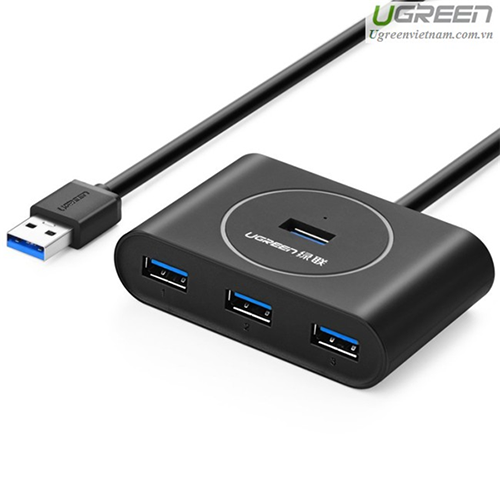 Bộ chia USB 3.0 4 cổng có hỗ trợ nguồn Ugreen 20291