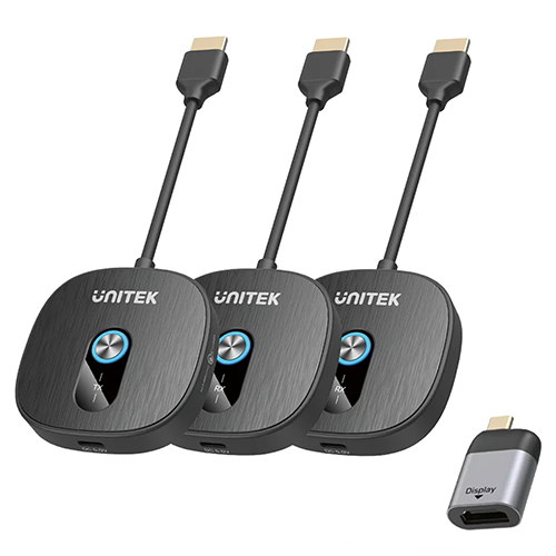 Bộ truyền hình ảnh HDMI không dây Full HD 1080P UNITEK V1711ABK01