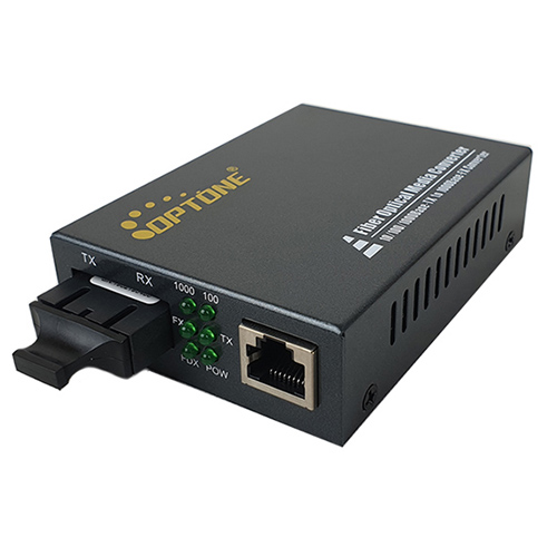 Bộ chuyển đổi quang điện 2 sợi media converter OPT-1100