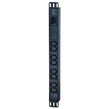 Thanh nguồn PDU APC Easy Basic Rack PDU, 1U, 1 Phase, 3.7kW, 230V, 16A, 8 C13 outlets APC EPDU1016B