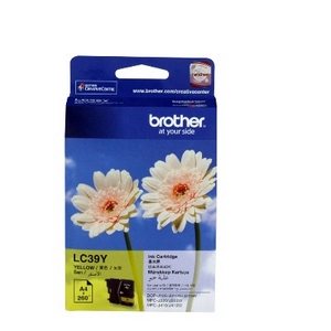 muc in brother lc 39y yellow ink cartridge lc39y