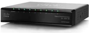 Cisco SD208 Desktop Switch, 8 Port 10/100 Mbps