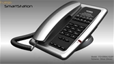 Điện thoại bàn Cotell Fuego SmartStation Premium  FG1088IP(XS)SP Silver Gloss