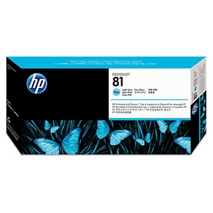 dau in hp 81 light cyan dye printhead and printhead cleaner c4954a