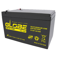 Bình ắc quy kín khí 12V-7.5Ah Globe WP12-7.5
