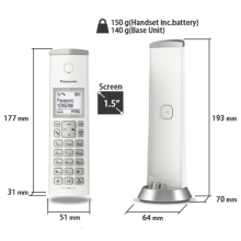 Điện thoại Panasonic KX-TGK220