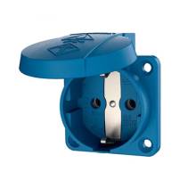 Ổ cắm SCHUKO MENNEKES 11011 blue (2P+E, 16A, IP54)
