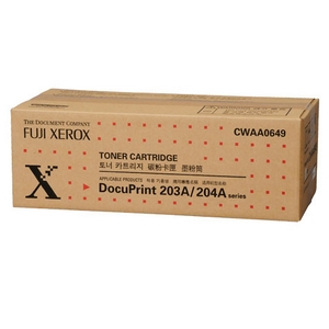 muc in fuji xerox docuprint 203a204a black toner cartridge cwaa0649